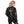Load image into Gallery viewer, (FAITH) Women's Leather Bomber Jacket - Gold and White Logo