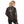 Load image into Gallery viewer, (FAITH) Women's Leather Bomber Jacket - Gold and White Logo