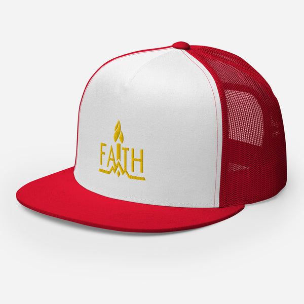 FAITH - 5 PANEL TRUCKER CAP (5 COLORS)