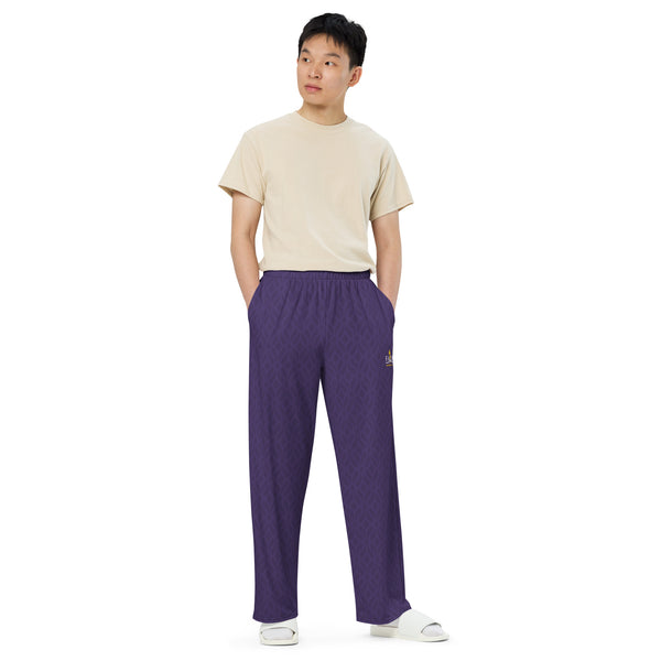 FAITH - Unisex Wide-leg Pants (Purple)