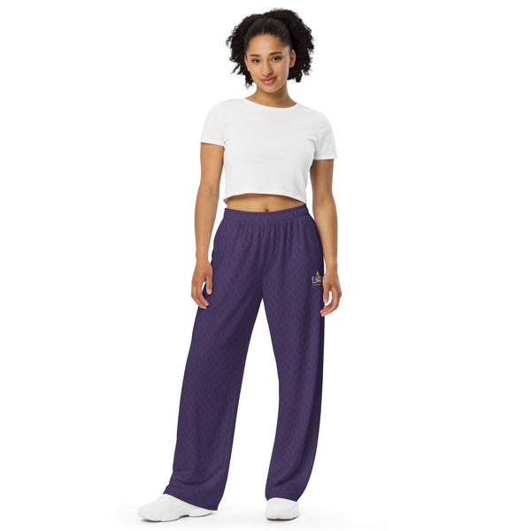 FAITH - Unisex Wide-leg Pants (Purple)