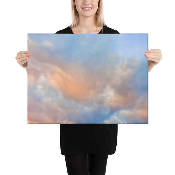Sunset Clouds 4 - Canvas Print (18X24 inches)