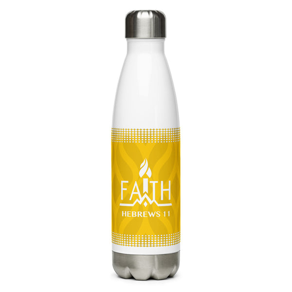 FAITH - Stainless Steel Water Bottle (Yellow)