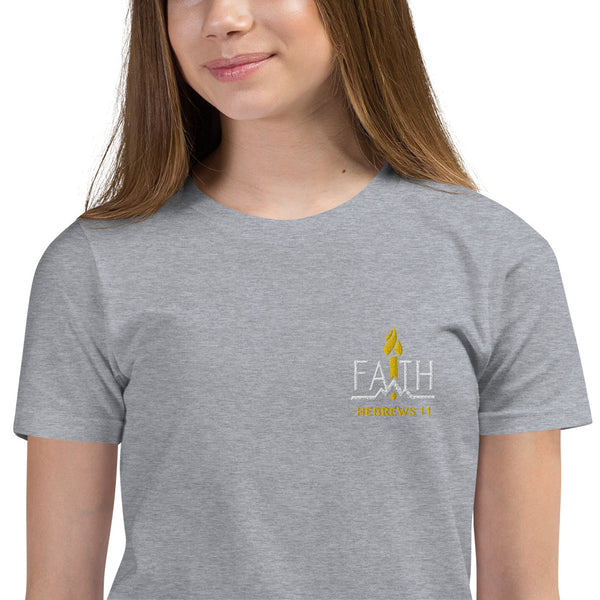 FAITH - YOUTH SHORT SLEEVE T-SHIRT (10 COLORS)