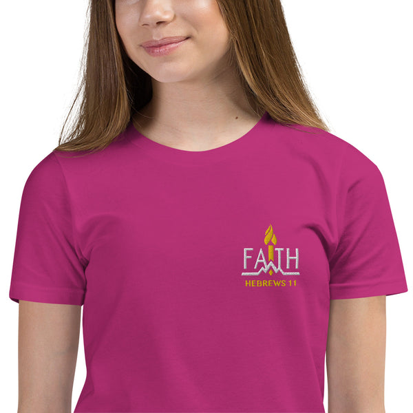 FAITH - YOUTH SHORT SLEEVE T-SHIRT (10 COLORS)