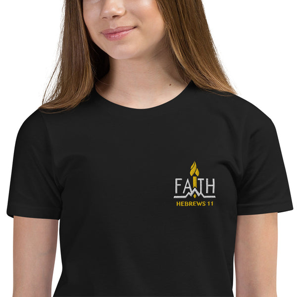 FAITH - YOUTH SHORT SLEEVE T-SHIRT (10 COLORS)