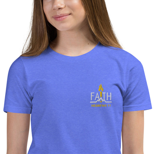 FAITH - YOUTH SHORT SLEEVE T-SHIRT (10 COLORS)