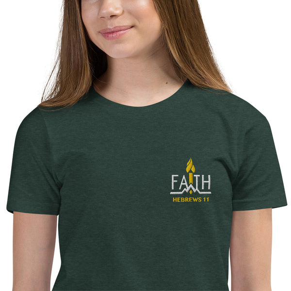 FAITH - YOUTH SHORT SLEEVE T-SHIRT (10 COLORS)