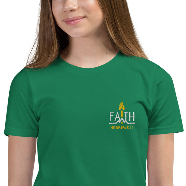 FAITH - YOUTH SHORT SLEEVE T-SHIRT (10 COLORS)