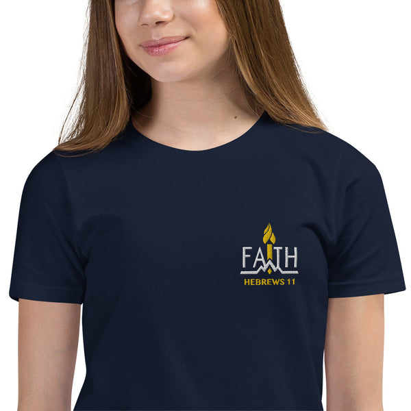 FAITH - YOUTH SHORT SLEEVE T-SHIRT (10 COLORS)